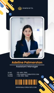 Mẫu Thẻ Nhân Viên 0009