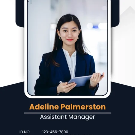 Mẫu Thẻ Nhân Viên 0009