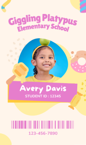 Thẻ học sinh - Máy In thẻ nhựa VietA