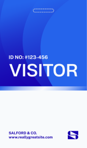 Thẻ Visitor - Máy In thẻ nhựa VietA